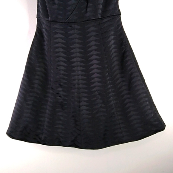 Giorgio Armani - Black Silk Strapless Coctail Dress - Size 8 (Eu 40) - Picture 3 of 10